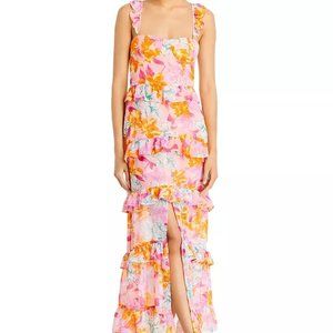WAYF With Love Tiered Maxi Dress